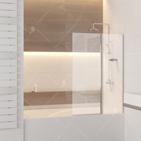 Шторка для ванны RGW Screens SC-11 100 см прозрачное стекло, профиль хром