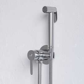 Смеситель для унитаза с гигиеническим душем RGW Shower Panels 511408206-01 хром