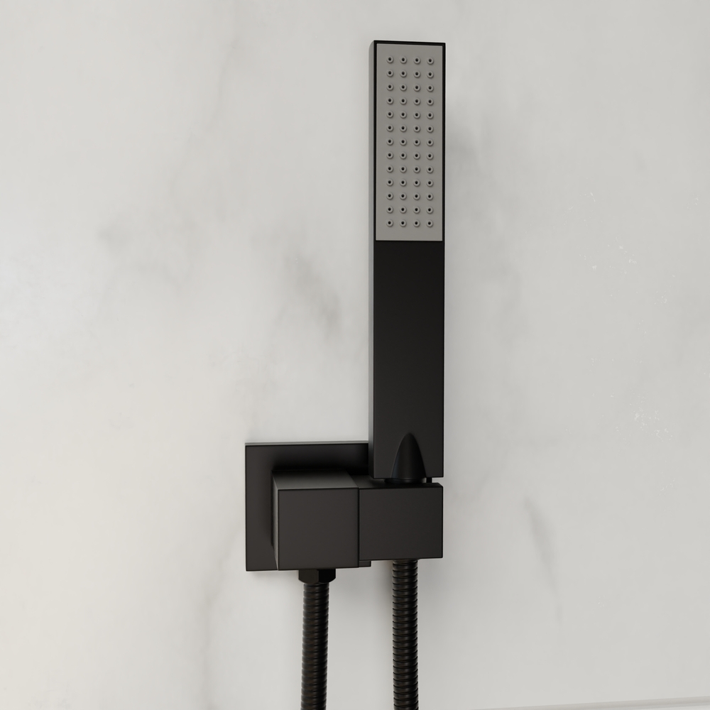 Встраиваемая душевая система RGW Shower Panels 511408371-04 черная, цвет черный - фото 4