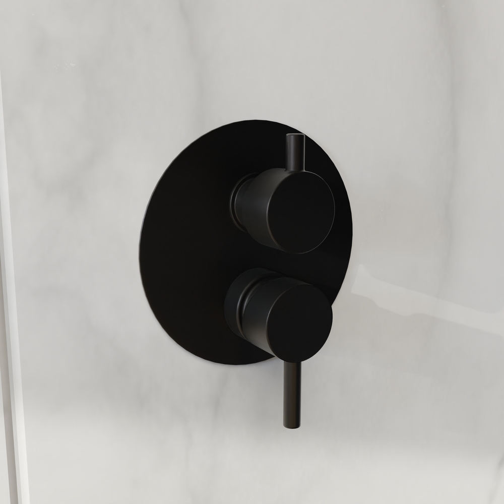 Встраиваемая душевая система RGW Shower Panels 511408521-04 черная, цвет черный - фото 3
