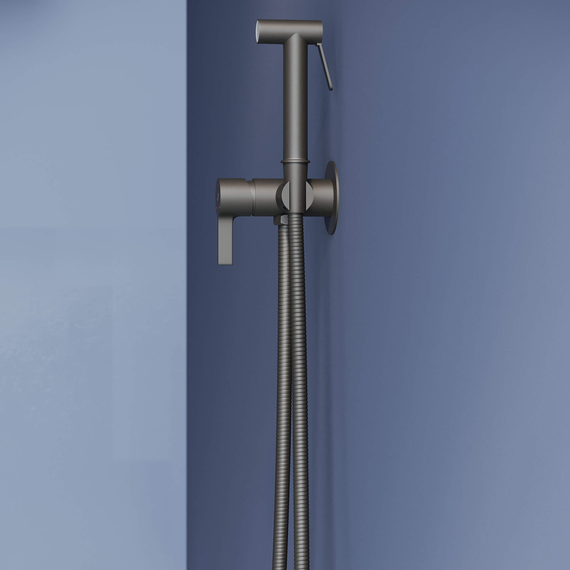 Гигиенический душ со смесителем RGW Shower Panels SP-206-B черный, цвет черная 511408206-04 - фото 3