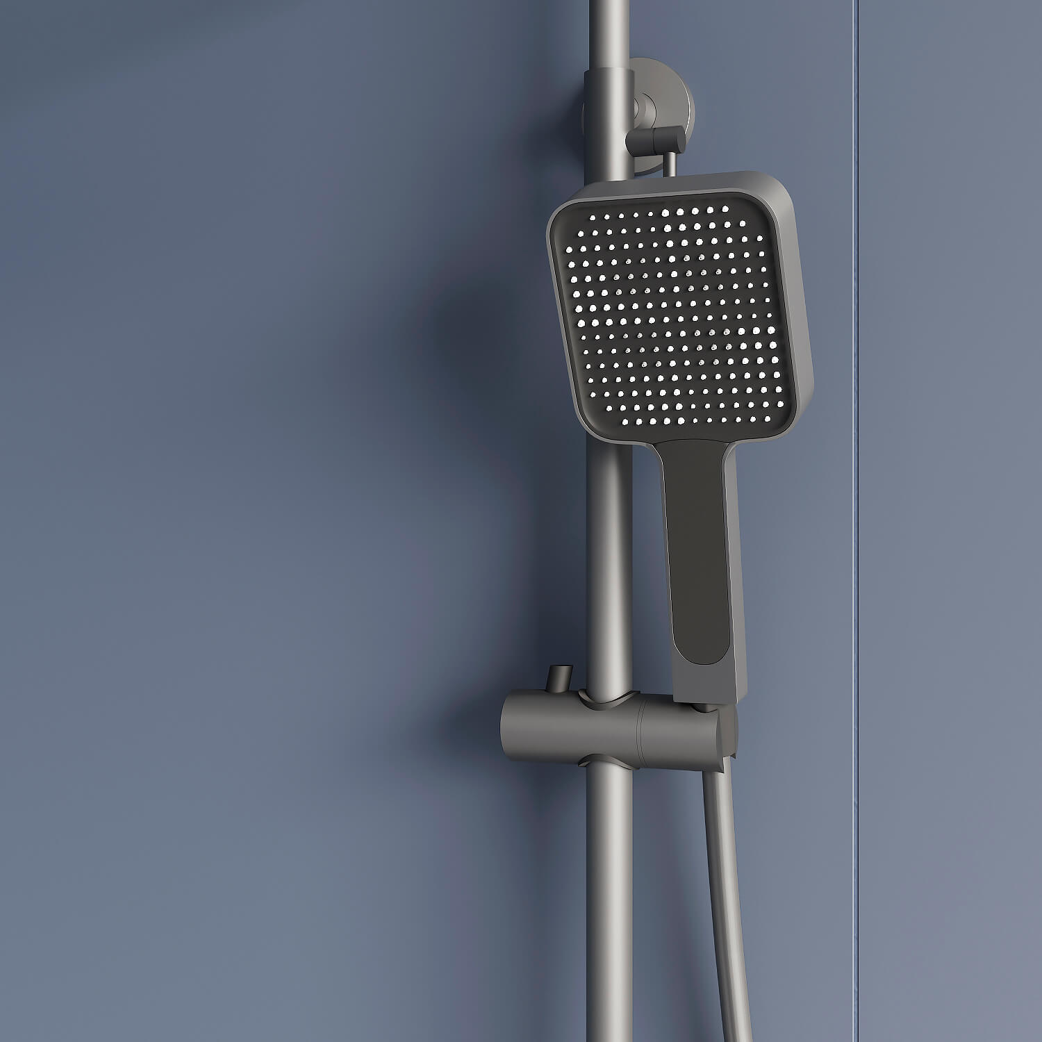 Душевая стойка RGW Shower Panels SP-34-Gr с термостатом и изливом, серая, цвет серый 51140134-11 - фото 4