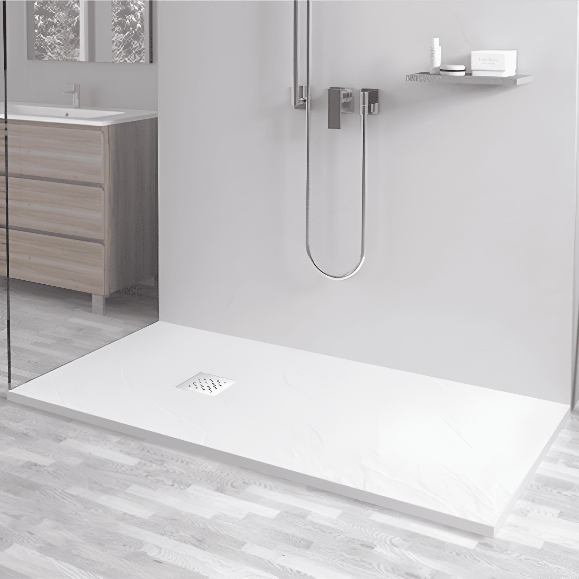 Душевой поддон RGW Stone Tray 120x90 14152912-01-11 белый 19032₽