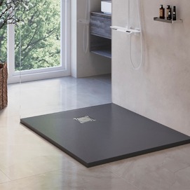 Фото Душевой поддон RGW Stone Tray ST-0108G 100x80 графит