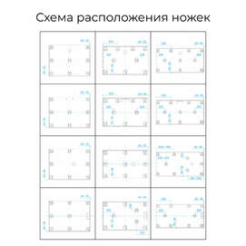 Фото Душевой поддон RGW Stone Tray ST-0108G 100x80 графит