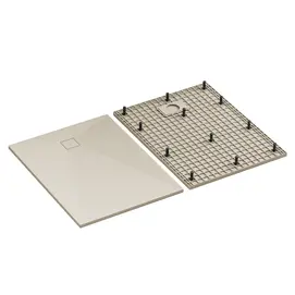 Фото Душевой поддон из стеклопластика RGW TSS-Be 120x80 553502812-03 бежевый, слоновая кость