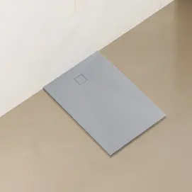 Душевой поддон из стеклопластика RGW TSS-Co 120x90 553502812-10 бетон