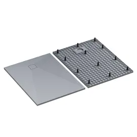 Фото Душевой поддон из стеклопластика RGW TSS-Co 120x90 553502812-10 бетон