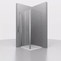 Душевые перегородки RGW Z-050-2 110х195 профиль хром, стекло прозрачное