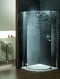 Фото Душевой уголок Radaway Almatea PDJ 90x90 L 30602-01-01N стекло прозрачное, профиль хром, без поддона 0