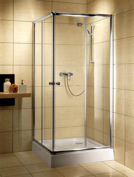 Душевой уголок Radaway Classic C800 80x80 10285231 стекло прозрачное, профиль хром, без поддона