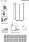 Фото Душевой уголок Radaway Torrenta KDD 80x80 32262-01-01N стекло прозрачное, профиль хром, без поддона 9