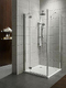 Фото Душевой уголок Radaway Torrenta KDJ L 80x90 32249-01-01NL стекло прозрачное, профиль хром, без поддона 0