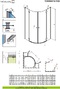 Фото Душевой уголок Radaway Torrenta PDD 80x80 31610-01-05N стекло тонированное, профиль хром, без поддона 5