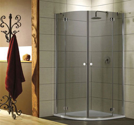 Душевой уголок Radaway Torrenta PDD 90x90 31600-01-05N стекло тонированное, профиль хром, без поддона