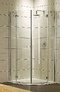 Фото Душевой уголок Radaway Torrenta PDD 80x80 31610-01-05N стекло тонированное, профиль хром, без поддона 0