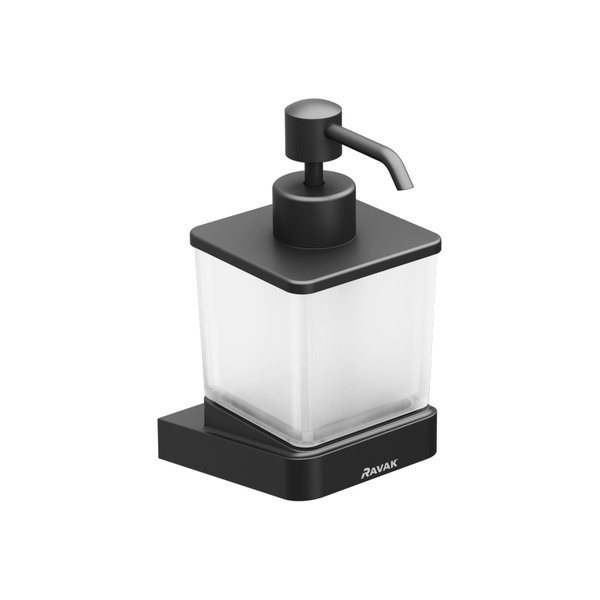 Дозатор для жидкого мыла Ravak 10° X07P559 черный - фото 4
