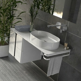 Фото Мебель для ванной комнаты Ravak Balance 60 см подвесная, белая