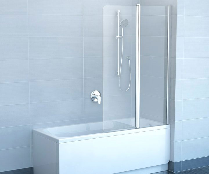 Шторка для ванны Ravak Chrome CVS2-100 Crome L, цвет хром 7QLA0C00Z1 - фото 2