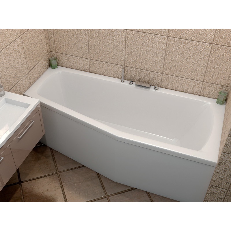 Акриловая ванна Relisan Aquarius Гл000023278 R 170x70, размер 170x70, цвет белый - фото 4