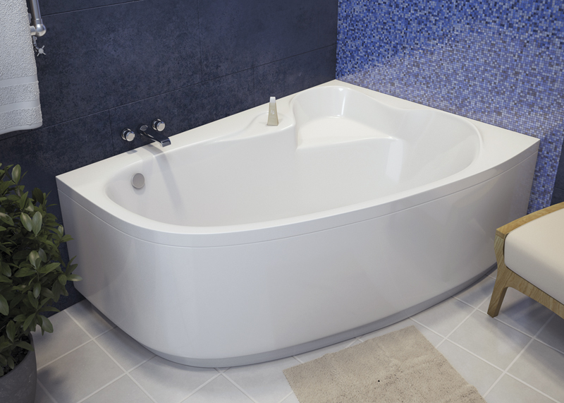 Акриловая ванна Relisan Ariadna L 135x95, размер 135x95, цвет белый Гл000001460 - фото 4