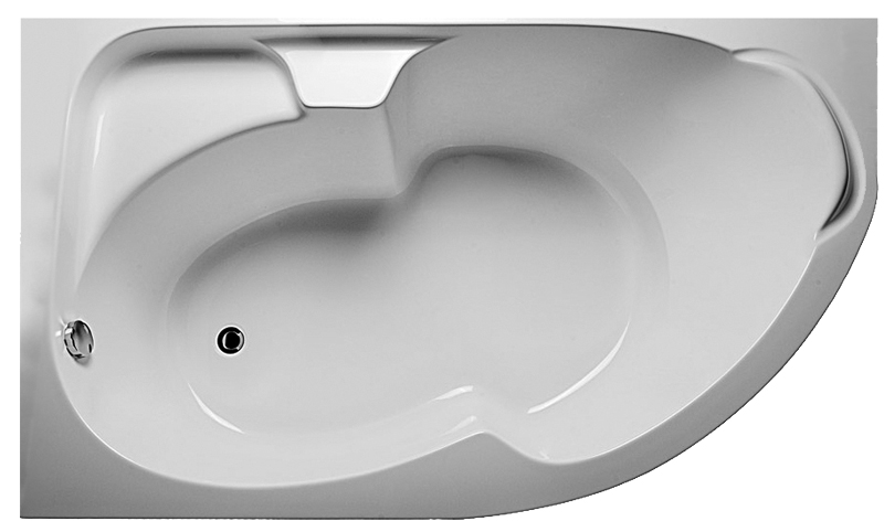 Акриловая ванна Relisan Sofi L 170x105, размер 170x105, цвет белый Гл000009446 - фото 3