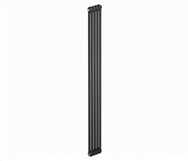 Радиатор стальной Rifar Tubog TUB 2180-04-AN 4 секции  черный