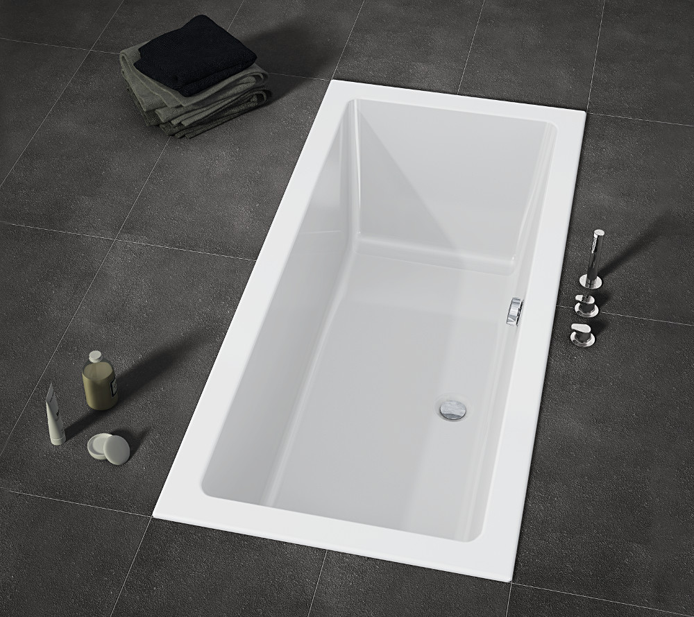 Акриловая ванна Riho Lugo 180x90, размер 180x90, цвет белый B134001005 - фото 4