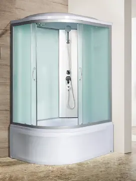 Душевая кабина River Desna 120/90/44 МТ R стекло матовое, профиль хром матовый