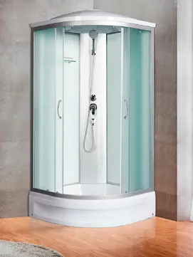 Душевая кабина River Desna 80/24 MT стекла матовые, профиль хром