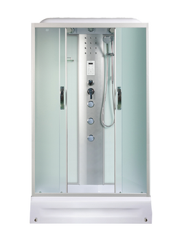 Душевая кабина River Sena 120/80/24 МТ стекло матовое, профиль хром матовый