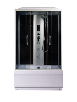 Душевая кабина River Sena 120/80/50 TH стекло тонированное, профиль хром матовый