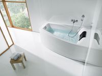 Акриловая ванна Roca Hall Angular R 150x100