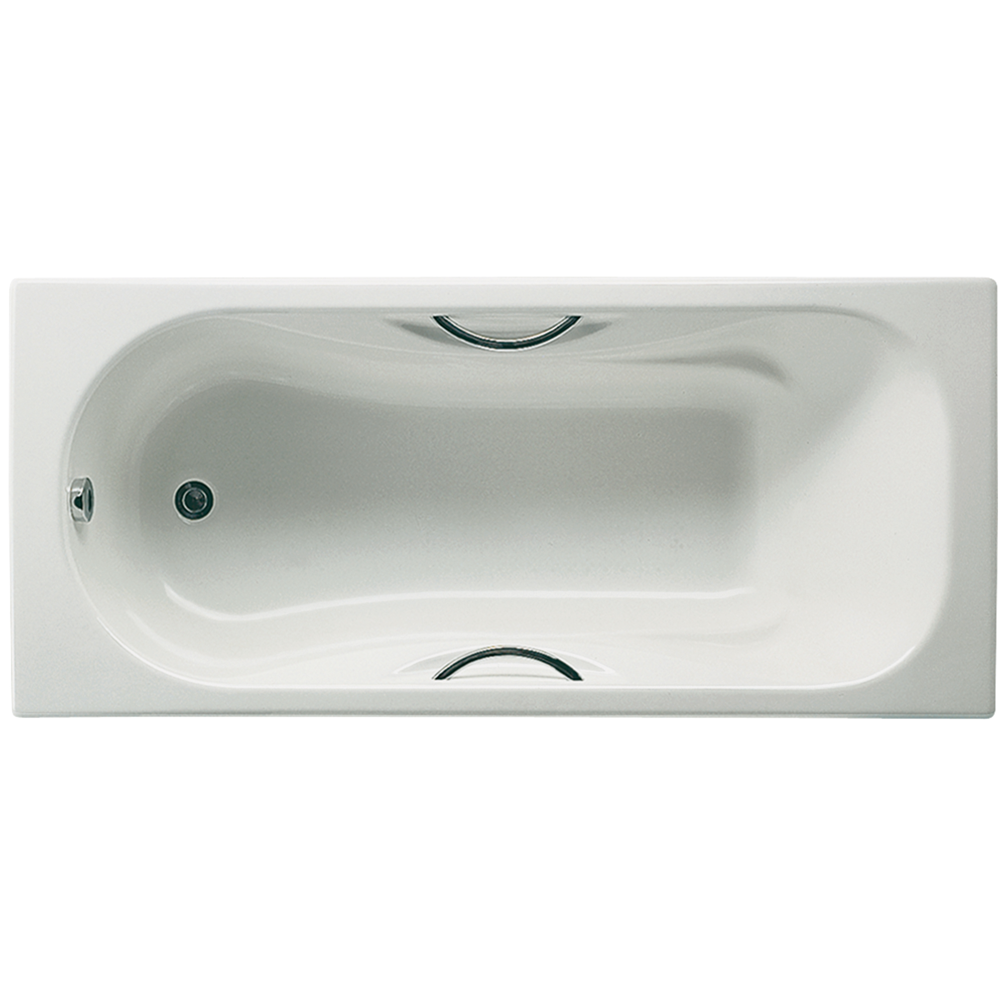 Чугунная ванна Roca Malibu 170х75, размер 170x75, цвет белый 7.2309.G.000.R - фото 1