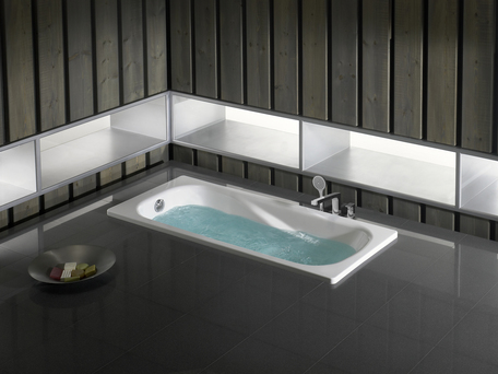 Стальная ванна Roca Princess-N 150x75 с отверстиями для ручек, 2,4мм, anti-slip 2204E0000, размер 150x75, цвет белый 7.2204.E.000.0 - фото 5