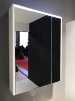 Зеркальный шкаф Roca Ronda 80 бетон/белый глянец Z.RU93.0.300.9