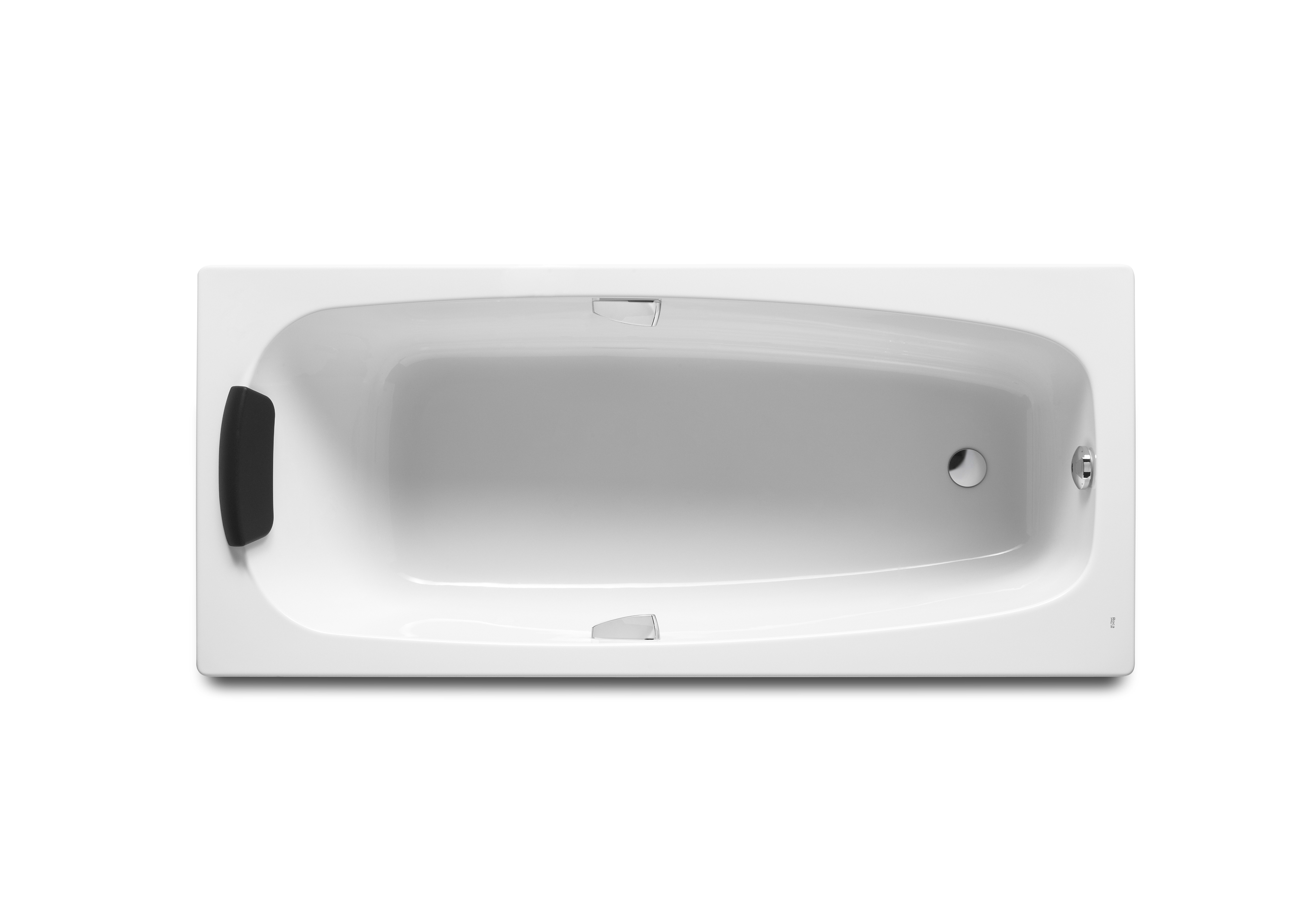 Акриловая ванна Roca Sureste 160x70 прямоугольная, с отверстиями для ручек, белая ZRU9302787, размер 160x70, цвет белый Z.RU93.0.278.7 - фото 11