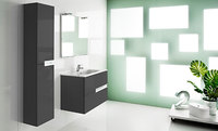 Мебель для ванной Roca Victoria Nord 80 черный подвесной
