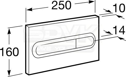Кнопки для инсталляции Roca Pro 890095001 2509₽