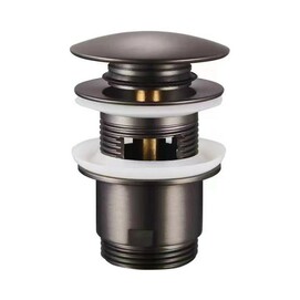 Донный клапан Rose RS01T оружейная сталь