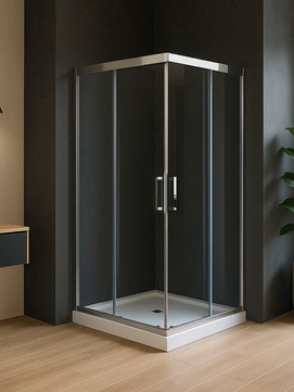 Душевой уголок Royal Bath HPD RB100HPD-T-CH