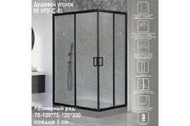 Душевой уголок Royal Bath HPD RB11590HPD-C-BL