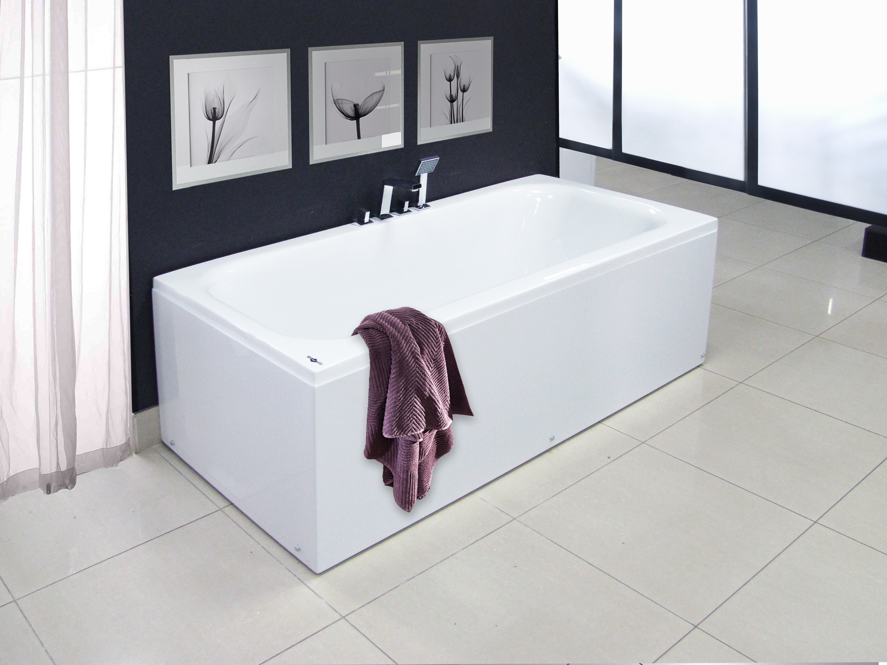 Акриловая ванна Royal Bath Accord RB627100 180х90, размер 180x90, цвет белый - фото 3