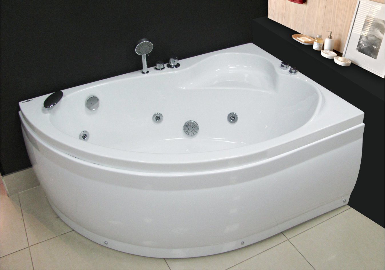 Акриловая ванна Royal Bath Alpine 140x95 R, размер 140x95, цвет белый RB819103R - фото 2
