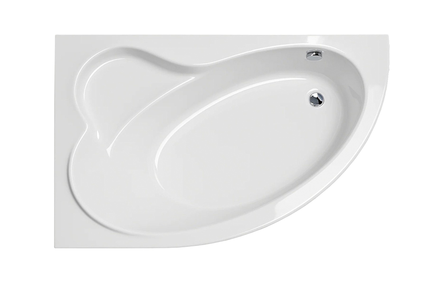 Акриловая ванна Royal Bath Alpine 140x95 RB819103L левая белая 19129₽