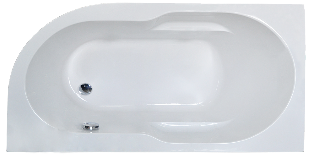 Акриловая ванна Royal Bath Azur 140x80 L, размер 140x80, цвет белый RB614200L - фото 4