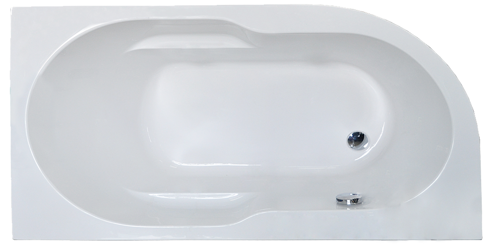 Акриловая ванна Royal Bath Azur 140x80 R, размер 140x80, цвет белый RB614200R - фото 4