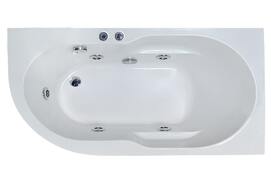 Гидромассажная ванна Royal Bath Azur Standart 170x80 RB614203ST-R белая