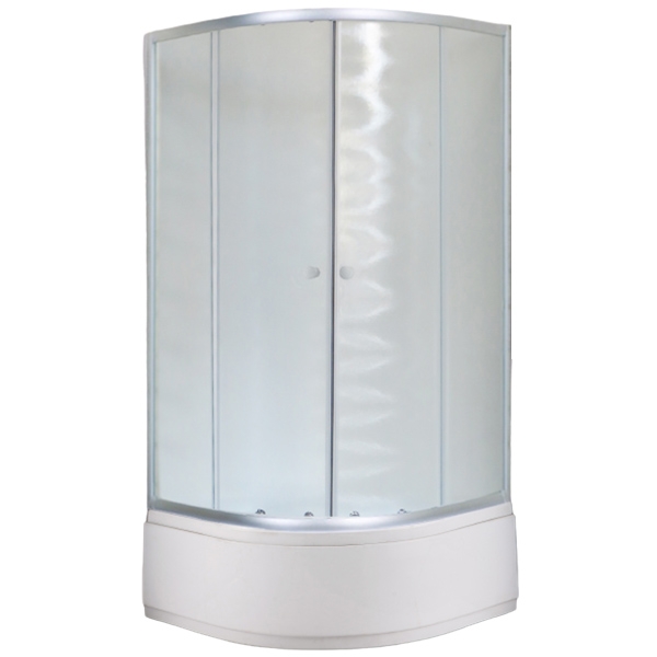 Душевой уголок Royal Bath BK RB-EKO90BK-M 90x90 рифлёный 18900₽