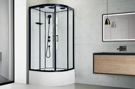 Душевая кабина Royal Bath FATO RB100CK-T-BL FATO